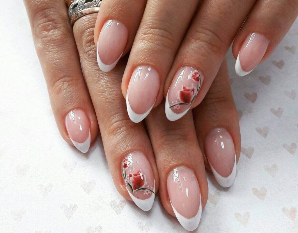 Classic Splash French Manicure