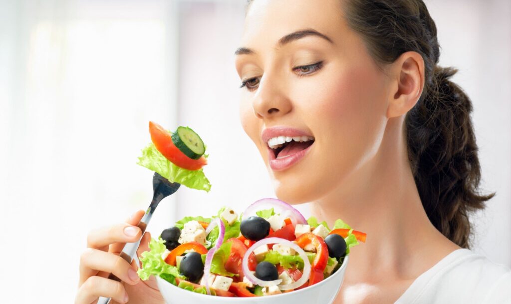 Have Balance Diet for healthy skin