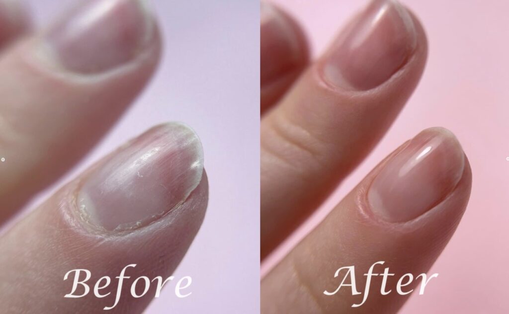 Japanese Manicure Creates a natural, glossy shine