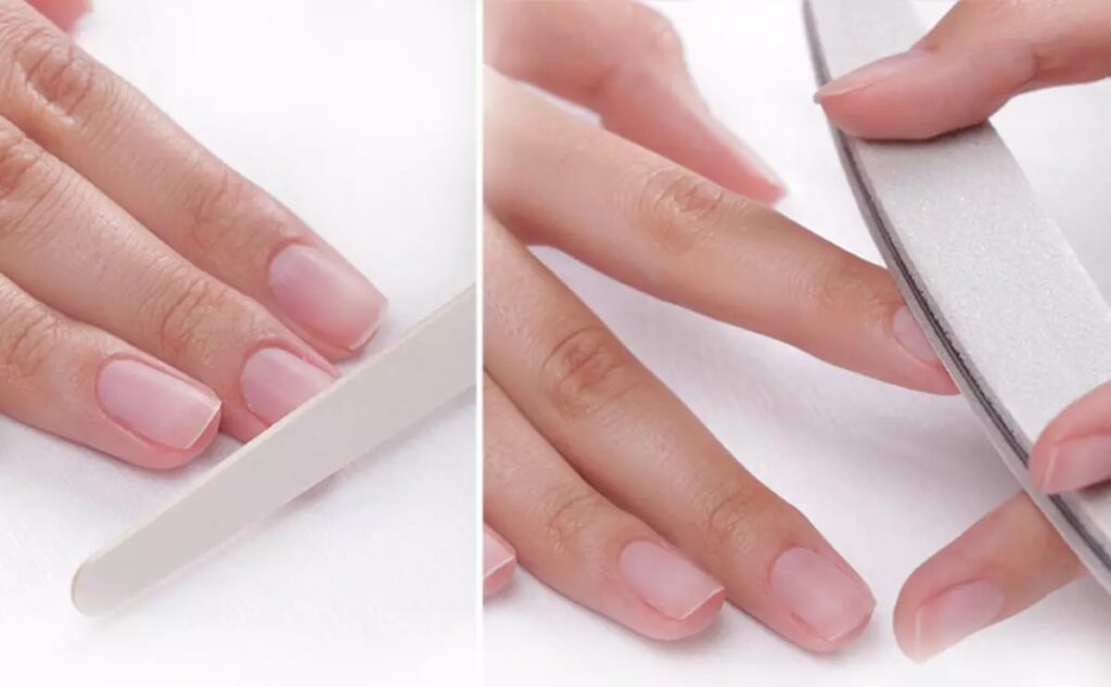 Use of buffer in Japanese Manicure is main step