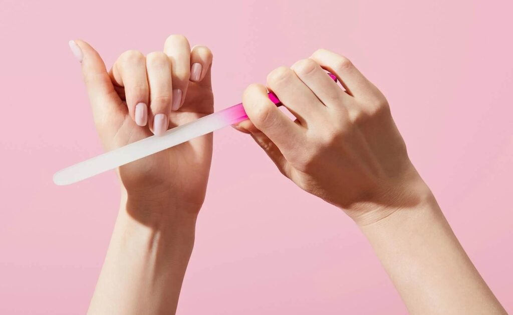 nail filer is used to refine the shape of your nails