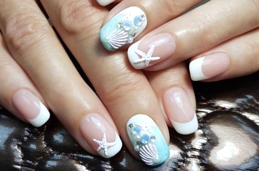 beach nail  ideas