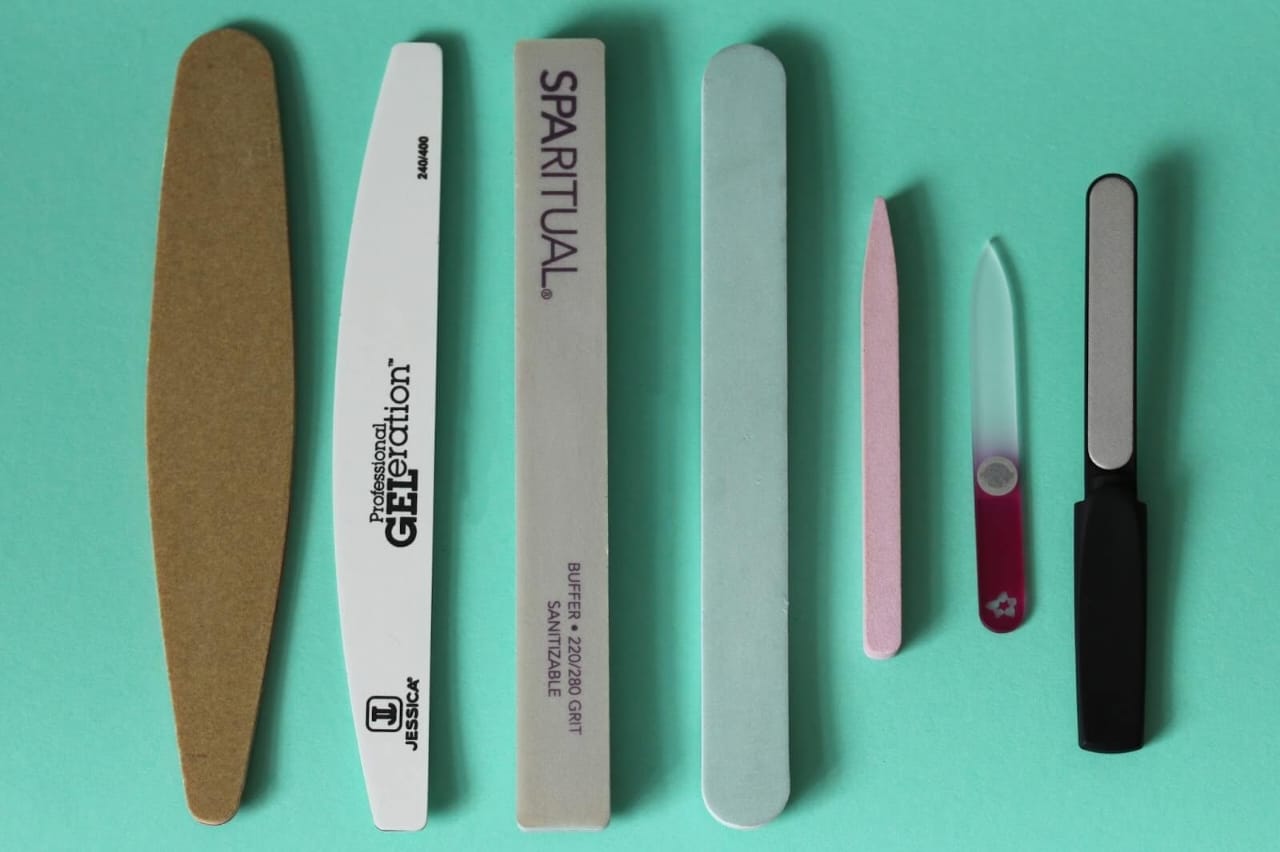 different types of nail files