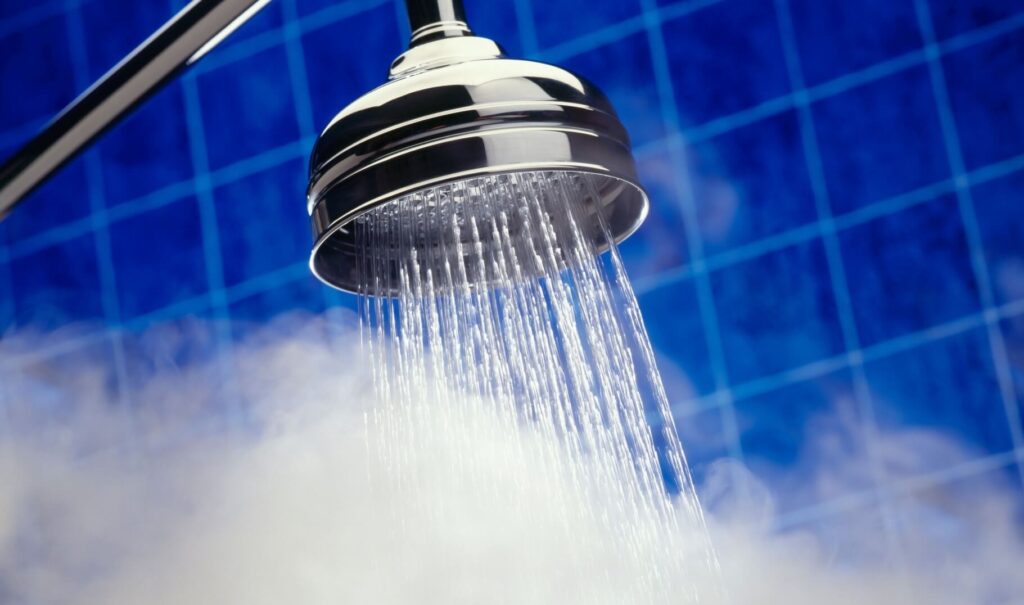 hot shower bad skincare habits