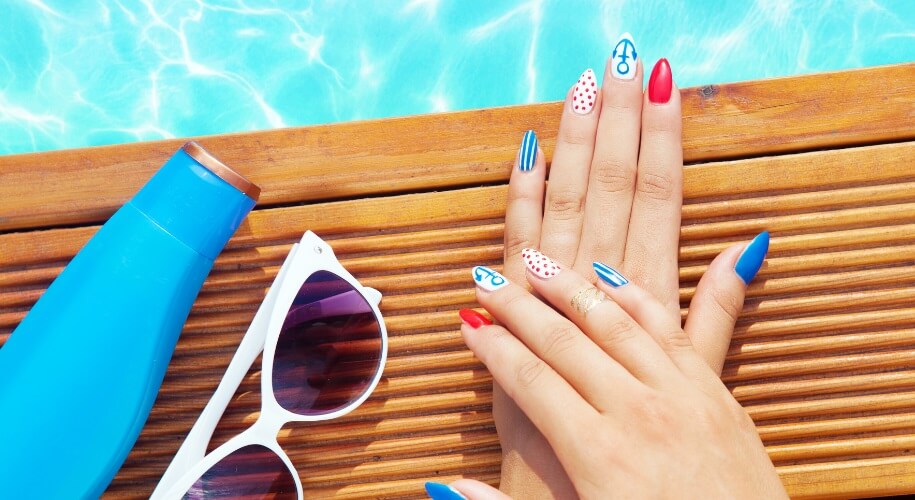 vacation nails ideas
